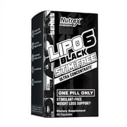 Nutrex Research LIPO-6 Black Ultra Concentrate Stim-Free V2,60 Capsules
