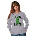 thumbnail image 4 of Business Smurf Boss Chasin Paper Sweatshirt for Men or Women Brisco Brands S, 4 of 6