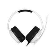 Astro A10 Gaming Headset - Stereo - Mini-phone - Wired - 32 Ohm - 20 Hz - 20 kHz - Over-the-head - Binaural - Circumaural - Uni-directional Microphone - White