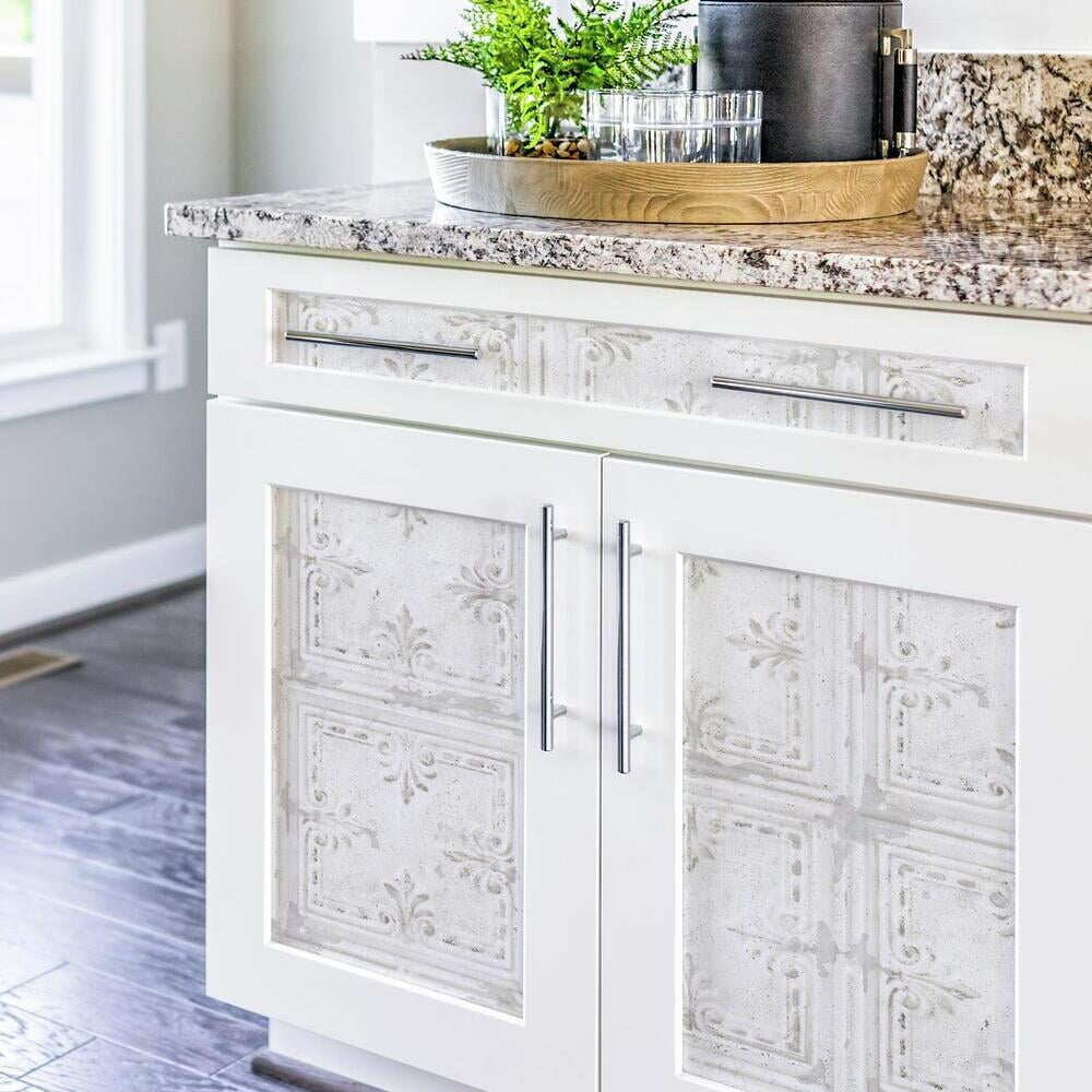 Tin Tile Peel and Stick Wallpaper