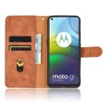 thumbnail image 3 of For Motorola Moto G9 Power PU Leather Flip Case Card Slots Holder Kickstand Book Folding Folio Cover-Brown, 3 of 5