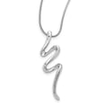 thumbnail image 1 of SS White Ice .025ct. Diamond Necklace 18 Inch, 1 of 3