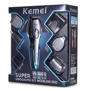 KEMEI Mens 6 in 1 Hair Trimmer KIT Electric Haircut Machine, Cordless KM-5031