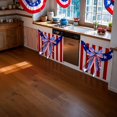 thumbnail image 4 of Independence Day Bows Nationals Day Decorations Flag Bows Martyrs' Day Decorations Festival Bow Decoration Door Frame Decoration Window Decoration, 4 of 6