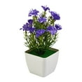 thumbnail image 5 of Artificial in Pot Plants Bonsai Fake Tree Pot Fake Plant Potted Flower Home Room Table Decoration Garden Arrangement Ornaments Purple, 5 of 8