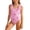 1-Pink321, variant on Kiijoy Girls Stripe Bow Print One-Piece Swimsuit Cute Bathing Suit Swimwear, Sizes 3-7
