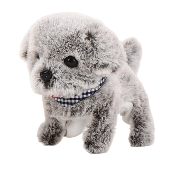 Interactive Walking and Barking Puppy Toy with Realistic Movements for Kids Family Pet Training Companion