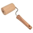 thumbnail image 4 of Wooden Rolling Pin Small Hangable Labor Saving Hand Dough Roller for Baking Pizza Cake, 4 of 14