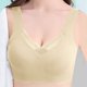 thumbnail image 2 of Lencería sin costuras de malla para mujer: camiseta deportiva sexy para yoga, con fruncido y soporte en la espalda, tirantes ajustables, material de nailon y spandex. Nota: consulte la tabla de tal, 2 of 5