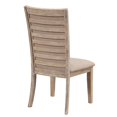 thumbnail image 3 of Alpine Furniture Chiclayo Set de 2 Chaises d'Appoint à Diner en Latte en Moka (Marron), 3 of 5