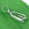 thumbnail image 2 of 20pieces Pinch Bails For Pendants Necklaces Making Findings 23mm, 2 of 8