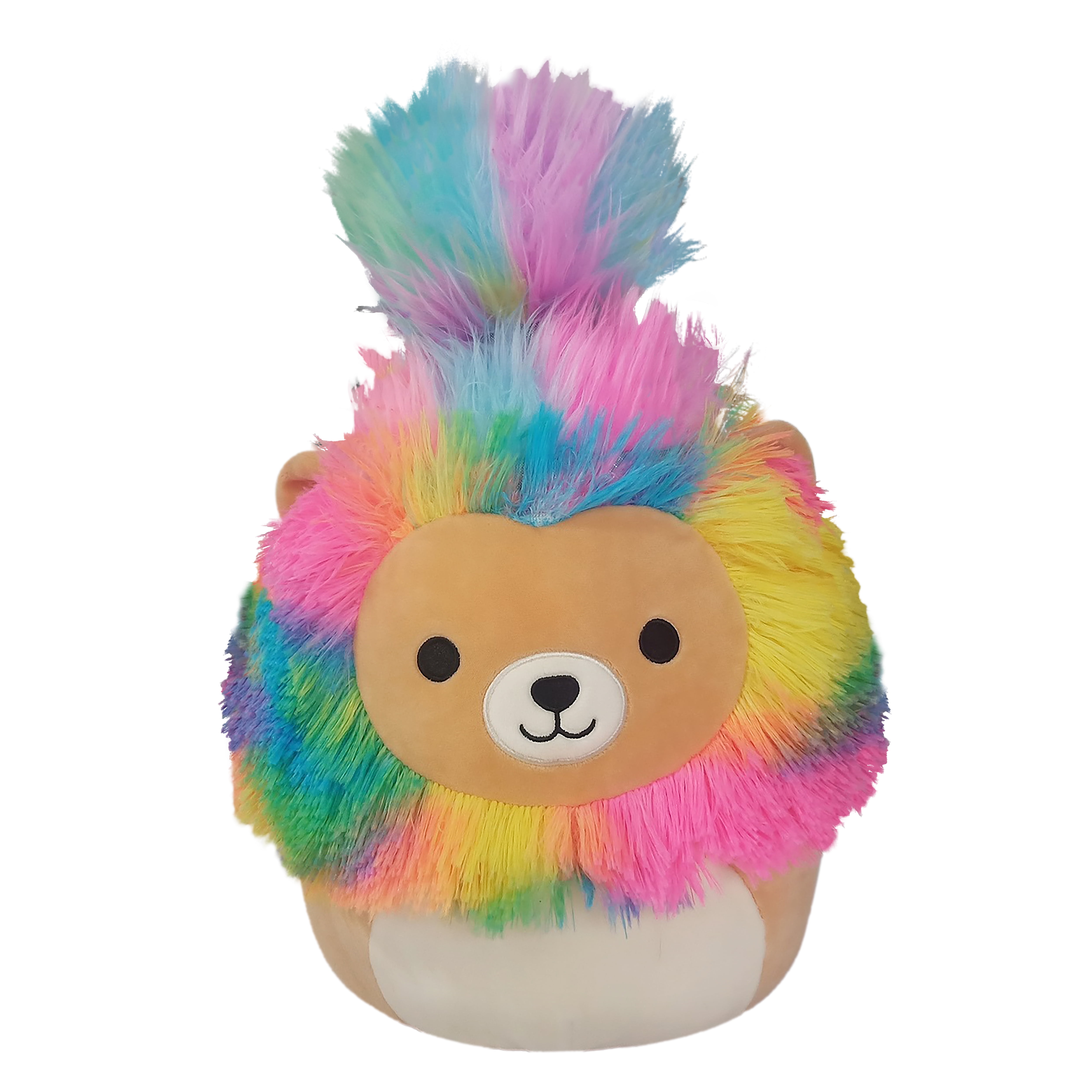 Squishmallow 12" Rainbow Mane Lion Stuffed Toy 