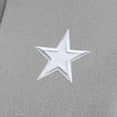 thumbnail image 4 of Women's Antigua  Gray Dallas Cowboys Figure Half-Zip Sweatshirt, 4 of 4