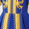 thumbnail image 4 of Shadoumai Toddler Girl Dress Cute Prints Flutter Sleeve Loose Princess Dresses Baby Girl Clothes Boy Shirt with Pocket, 4 of 9