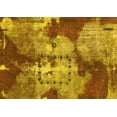 thumbnail image 1 of Ahgly Company Machine Washable Indoor Rectangle Abstract Yellow Modern Area Rugs, 7' x 10', 1 of 4
