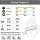 thumbnail image 4 of Leather Work Gloves, Heavy Duty Waterproof Gloves, Suitable For Construction, 4 of 5