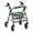 Marble Pattern Green, variant on HELLHERO Floral Rollator Seat Back Cover Rollator Walker Seat and Backrest Rollbar Covers Set & Easy Fit Waterproof Protection Covers for Elder