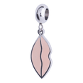 thumbnail image 1 of Charm para Pulsera LuckyLy, Dije de Labios tipo Beso, Acero Inoxidable, Modelo Lips plateado UNITALLA, 1 of 8