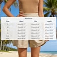 thumbnail image 3 of Admvng Women's Linen Shorts Pleated Summer Casual Trendy Shorts with Pockets, 3 of 7