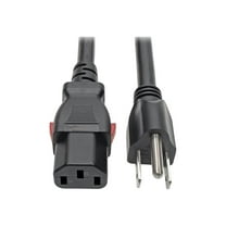 Tripp Lite Power Extension Cord 5-15P to Locking C13 M/F 14 AWG 15A 3ft