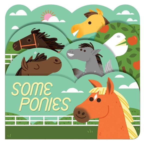 Layered View Some Ponies, (Board Book)
