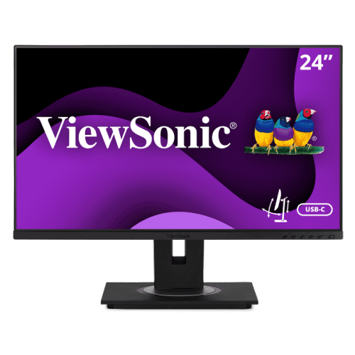 Viewsonic 24" Display, 1920 x 1080, Black, VG2456A