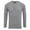 Grey Marl, variant on Premier Mens Long John Roll Sleeve Tee
