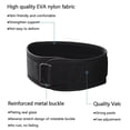 thumbnail image 3 of FitAura 1Pcs Adjustable Sport Weightlifting Powerlift Belt Fitness Dumbbell Barbell Squat Training Lumbar Support Waistband Band (Blue,S), 3 of 7