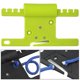 thumbnail image 3 of Support de rangement en plastique pour corde de parapluie d'extérieur, enrouleur de ligne multifonction avec fixation des dents filetées, vert, 3 of 4