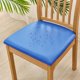 thumbnail image 1 of Juego de cojines cuadrados de cuero PU impermeables, funda para asiento de silla, funda protectora para silla de hotel, funda para cojín para el hogar, 1 of 6