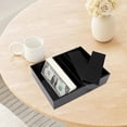 thumbnail image 5 of Money Organizer for Cash, 8 Compartment Black Acrylic Money Holder, Cash Tray, Cash Box, Cash Organizer for Bills, 5 of 6
