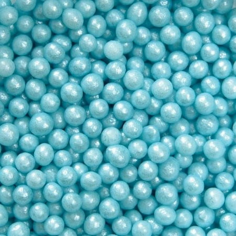 Edible Sugar Pearls (Navy) - 4oz