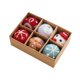 thumbnail image 1 of 6 adornos de bolas de Navidad CUTICAT colgantes de fieltro para colección de celebraciones Pan de jengibre, 1 of 8