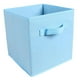 thumbnail image 5 of Cubo de almacenamiento plegable, cesta abierta, cesto de ropa plegable para la familia azul, 5 of 9