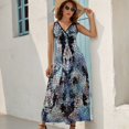 thumbnail image 2 of Animal Print Patterns Sleeveless Dress Female Clothing Dress Women Summer 2025 Dress, 2 of 7