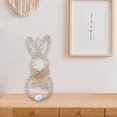 thumbnail image 3 of Wood Bunny With Bow Wall Hanging, 3 of 3