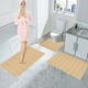 thumbnail image 4 of Xihbxyly Juego de Alfombrillas de Baño de Espuma, Trío de Confort Afelpado, Base de Látex Antideslizante, Absorción de Agua de Lujo, Lavable a Máquina, Estilo Moderno, Tamaño 40 X 60 Cm, Esencial par, 4 of 7