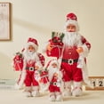 thumbnail image 2 of Adornos de muñecos de Papá Noel grandes de 60 cm para Navidad, figura de Papá Noel de pie, decoración navideña para el hogar, regalo para niños, navidad, 2 of 5