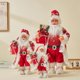 thumbnail image 2 of Adornos de muñecos de Papá Noel grandes de 60 cm para Navidad, figura de Papá Noel de pie, decoración navideña para el hogar, regalo para niños, navidad, 2 of 5
