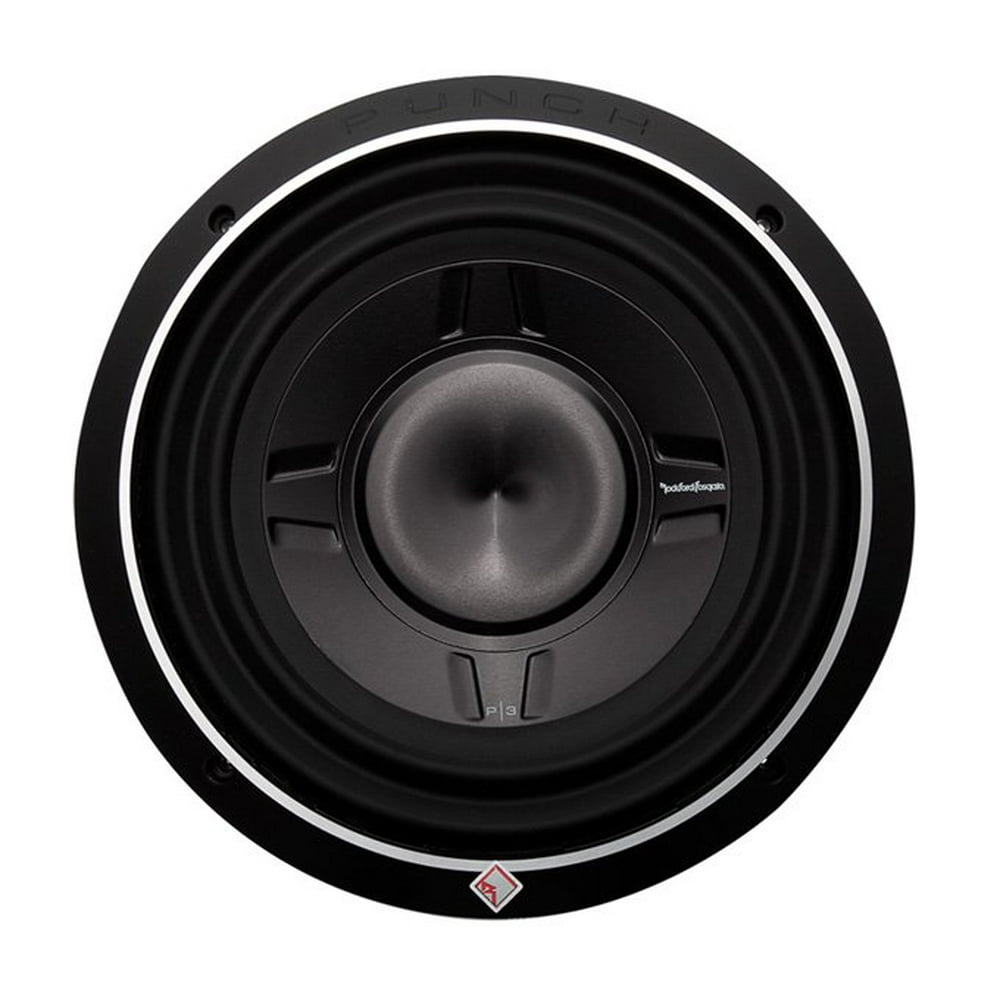 Rockford Fosgate 10 Inch 600 Watt Car Audio Shallow Subwoofer P3SD210