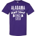 thumbnail image 3 of Inktastic Alabama Awesome Since 1819 T-Shirt, 3 of 5