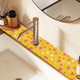 thumbnail image 2 of Yayeee Faucet Mat for Kitchen Sink 30" Diatomite Long Splash Guard Pad, Pink Stars, 2 Pack, 2 of 7
