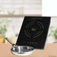 thumbnail image 2 of 12 Inch Built-In Single Burner Induction Glass-Ceramic Cooktop, 1750W, UL858 Certified, 2 of 8