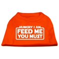 thumbnail image 1 of Hungry I Am Screen Print Shirt Orange Xl (16), 1 of 2