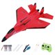 thumbnail image 1 of Vogacara Avión RC de ala fija 2.4G 2CH EPP Planeador de espuma para niños Regalos para niños Juegos de césped Batería roja 2x, 1 of 1