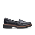 thumbnail image 2 of Mocasín Westlynn Bella para Mujer Clarks en Cuero Azul Marino con Tacón de 40 mm, 2 of 9