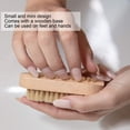 thumbnail image 5 of Cepillo de limpieza de uñas de madera de 2 lados para manicura y pedicura, cepillo de uñas de doble cara, cepillo de limpieza de uñas de los pies, 5 of 5
