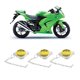 thumbnail image 4 of Tapa De Radiador, Tapa De Tanque De Refrigerante Resistente Al Calor 3 Uds Sello Adecuado De Calidad OEM Para Z900 2017-2020 ANGGREK Coolant Reservoir Cap, 4 of 8
