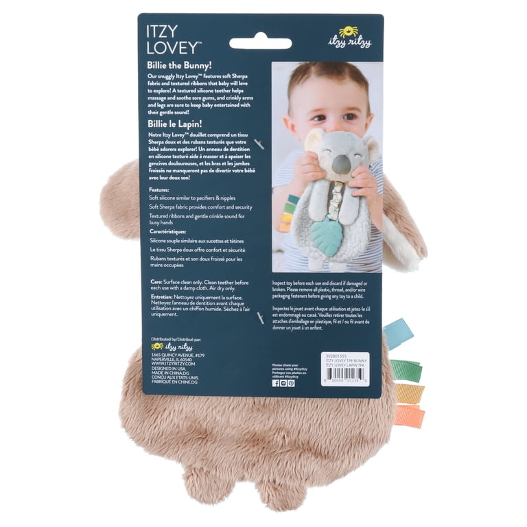 Itzy Ritzy Lovey Billie the Bunny Teether photo 6