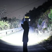 1000000 Lumens Super-Bright LED Tactical Flashlight Rechargeable COB Work Light